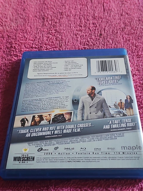 THE BANK JOB Blu-ray Disc Jason Statham JUST COMES WITH BLU RAY VERSION ...