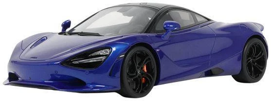 Miniature GT Spirit GT458 - McLaren 750S Coupé Bleu 2023 - Échelle 1/18 (Résine)