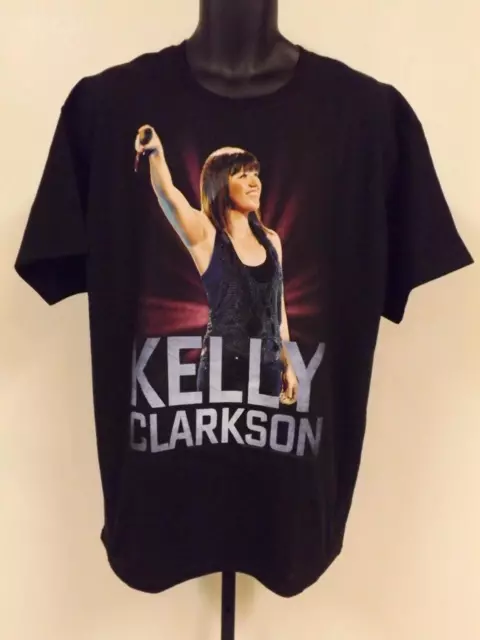 NEW 2012 Kelly Clarkson Mens Adult Unisex Sizes XL-2XL 2012 Concert T-Shirt