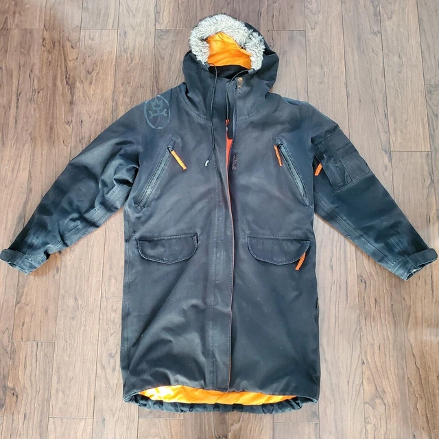 Rossignol x JC De Castelbajac Ski Jacket Large Gortex Full Zip Button Winter
