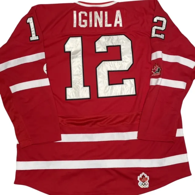 Vintage 2010 Nike Canada Olympics Jarome Iginla Jersey XL