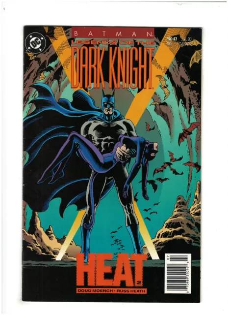Batman Legends of the Dark Knight #47 VF 8.0 Newsstand DC 1993 Heat, Catwoman