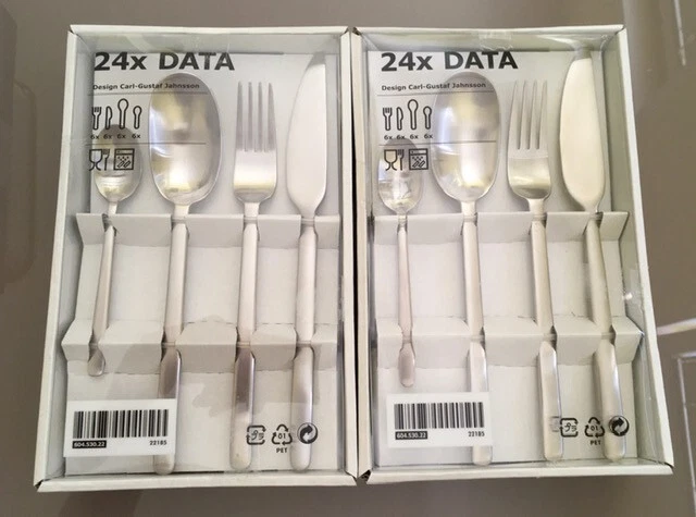 Data Besteck Set 24 Teilig Edelstahl Von Ikea