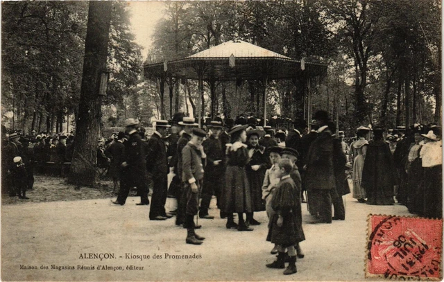 CPA AK ALENCON - Kiosque des Promenades (435789)