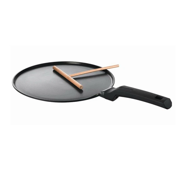 Schulte-Ufer Crepepfanne Globus i, Aluminiumguss, Antihaftbeschichtung, Ø 28 cm
