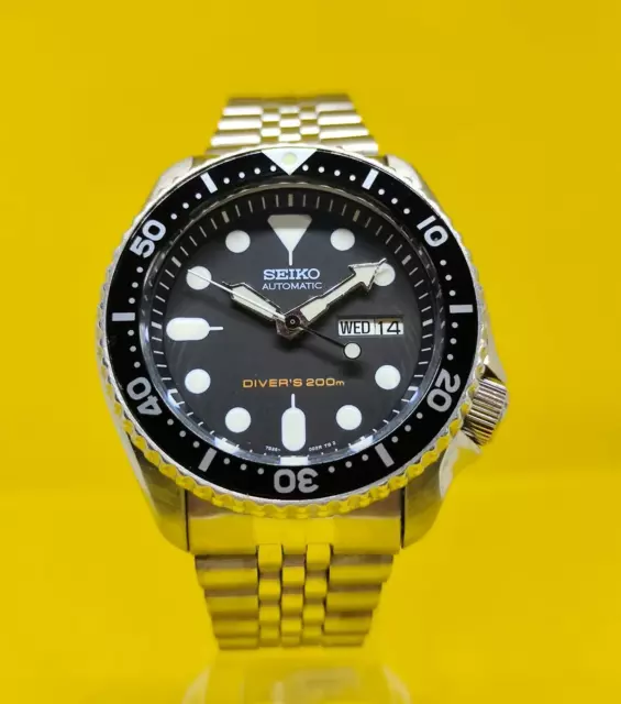 PRE OWNED SEIKO DIVERS 7S26-0020 SKX007K TG2 200m AUTOMATIC MENS WATCH 340794