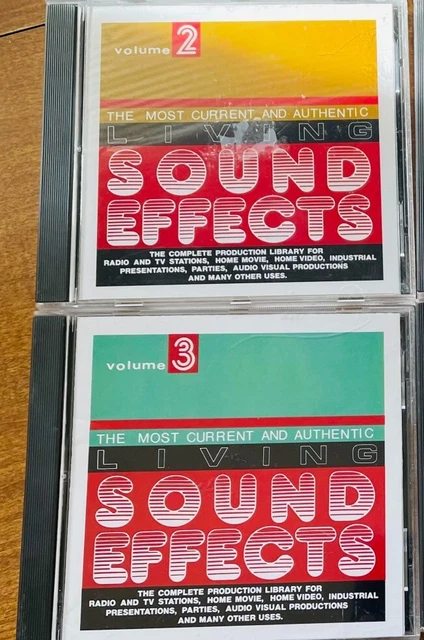 THE MOST CURRENT and Authentic Living Sound Effects Vol. III (CD 