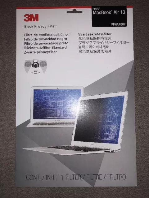 NEW 3M Matte Privacy Filter for Apple MacBook Air 13-inch Brand New