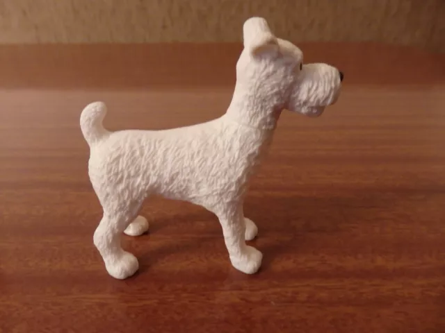 Snowy The Dog From Tintin Poseable Plastic Toy From Mcdonalds