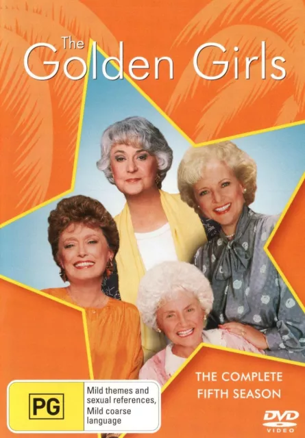 The Golden Girls - Complete Season 5 (Region 2 compatible DVD)  (DVD)