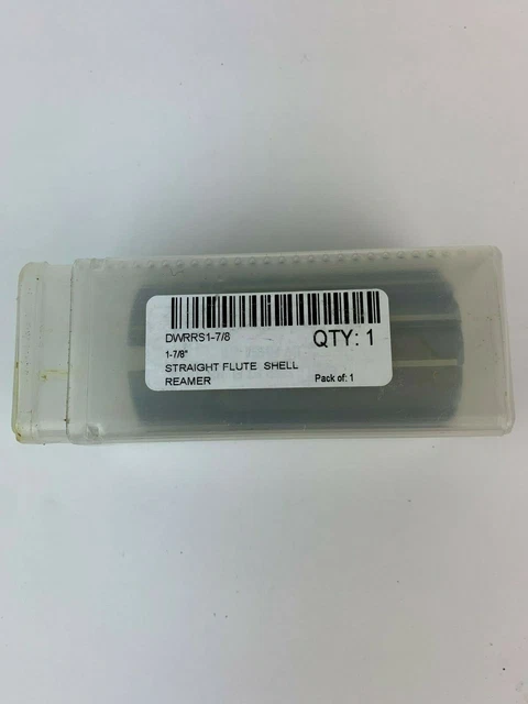 1-7/8" HSS Straight Flute Shell Reamer DWRRS1-7/8