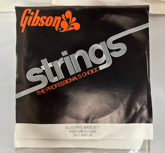 Gibson Flower Guitar Strings medium Set#00L9 - Kalamazoo, Mi