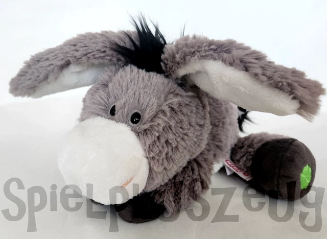 Nici Plüsch-Esel Mit Kleeblatt – 10 Cm, Süßer Glücksbringer Für Schlüsselbund