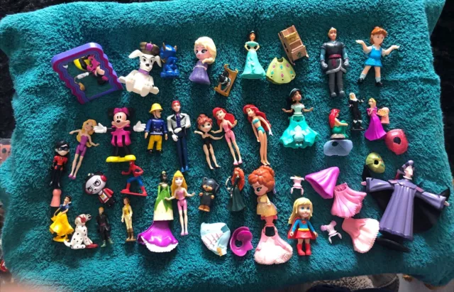 Large Bundle Of Disney Figures