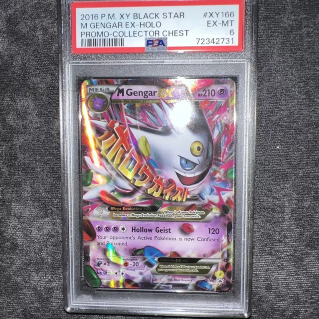 Mega Gengar EX - XY166 - XY Black Star Promos - Pokemon Singles » Pokemon  Promotional Cards » XY Black Star Promos - Tales of Adventure Comics and  Games