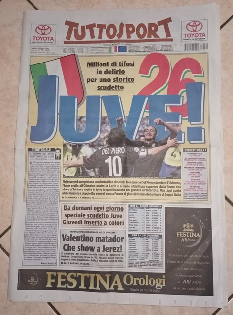 Juventus Campione d'Italia, per i bianconeri è il nono scudetto