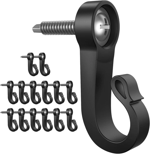 Ganci Da Soffitto In Acciaio Inox 304 - Confezione Da 4 Con Viti Per Appendere - Foto 13