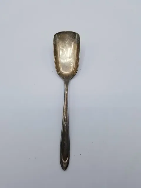 Vintage Meriden silverplate Co, Silver Plated Serving Scoop, Sugar or Jam Spoon