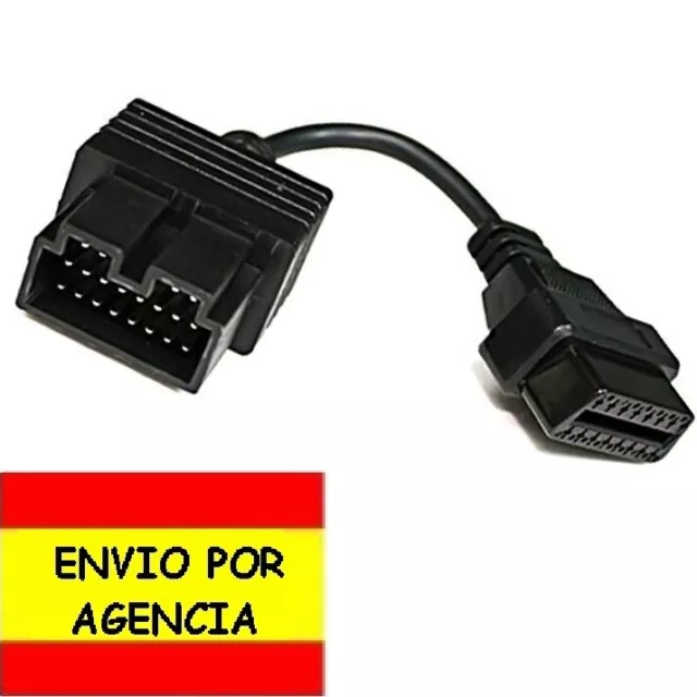 Adaptador OBD2 KIA 20 PIN 16 PIN Cable diagnosis Conector Diagnóstico Coche OBD