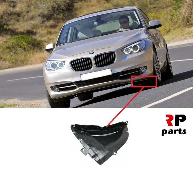 Grille De Ventilation Centrale Tableau De Bord Pour BMW Série 5 GT F07 2010-2017 - Modèle B Noir Chrome - 6