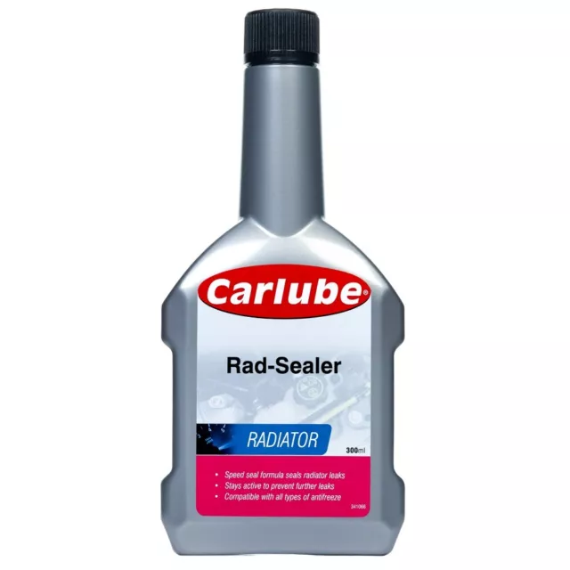 Carlube Radiator Sealer 300ml Rad-Sealer Seal Leaks Antifreeze Coolant System