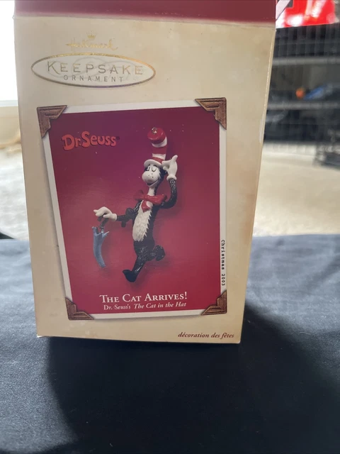 Hallmark Keepsake Christmas Ornament Dr . Seuss’s The Cat Arrives