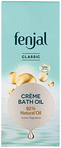 FENJAL Classic Luxury Creme Bath Oil - 200ml |Cleanses and Nourishes Your Skin