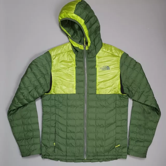 The North Face Thermoball Hooded Jacket Coat Men Size Medium Green