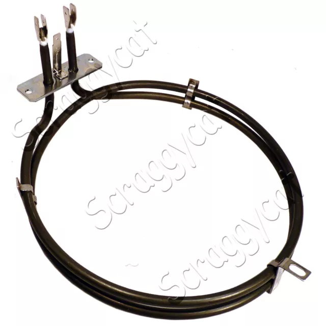 Fan Oven Cooker Element for Indesit FI31 FID20 FIDM20 FIE36 FIU20 K3C8 FIM