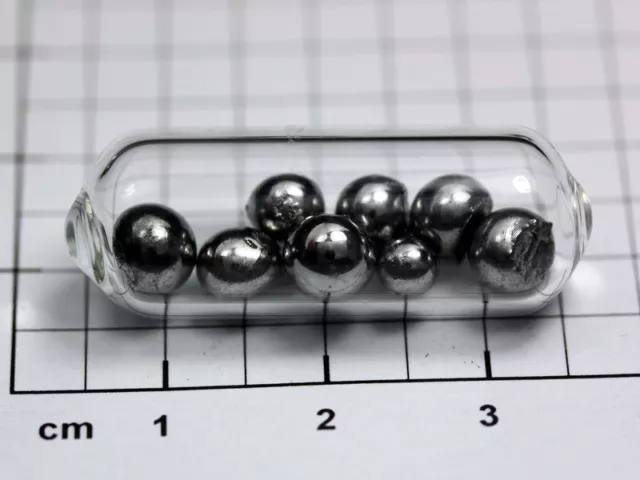 High purity Vanadium metal beads - 3.5 grams 99.93% purity