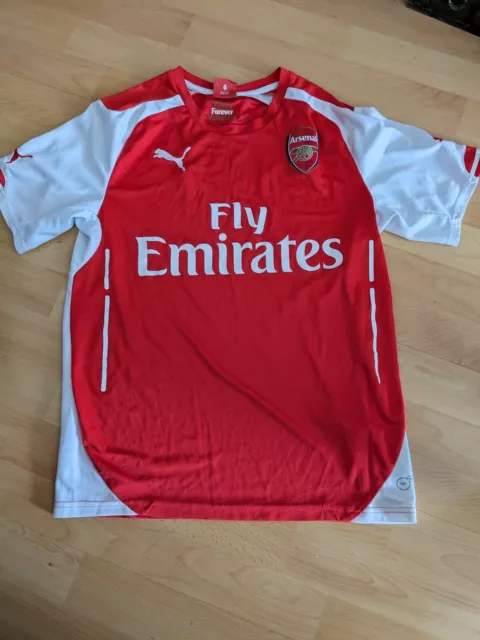 Trikot. Fussball. England. Puma. Arsenal London. Orginal. FIFA. Champions League