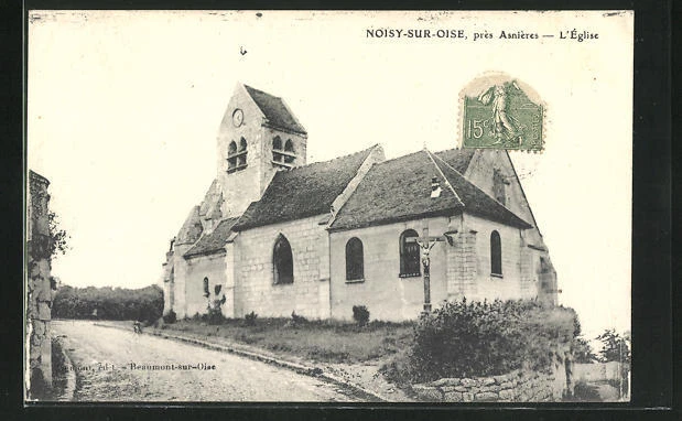 CPA Noisy-sur-Oise, L´Église,  vue de l'Église