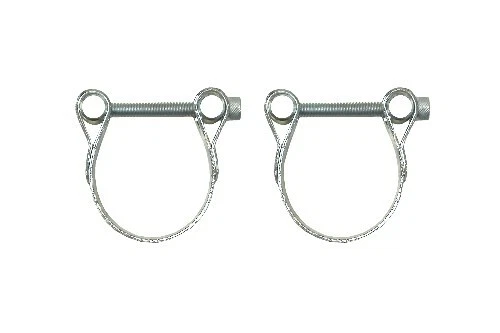 Morsetto di scarico 38 mm per adatta alla coppia Harley Davidson