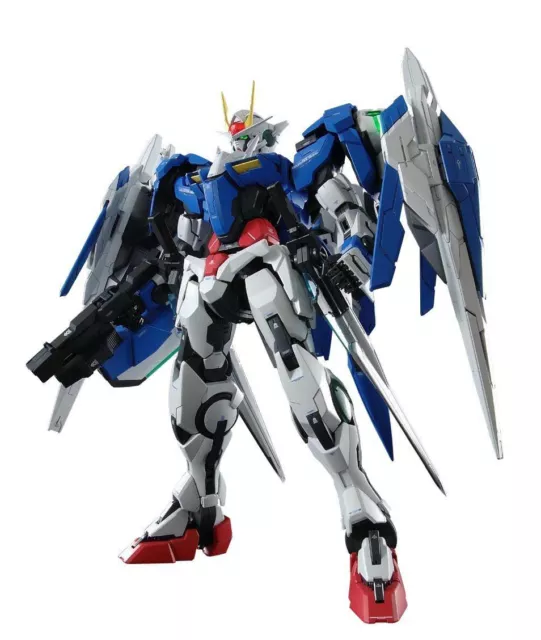 Bandai Pg 1/60 GN-0000 + GNR-010 00 Raiser Kit Modello Gundam 00 New Da Japan F 2