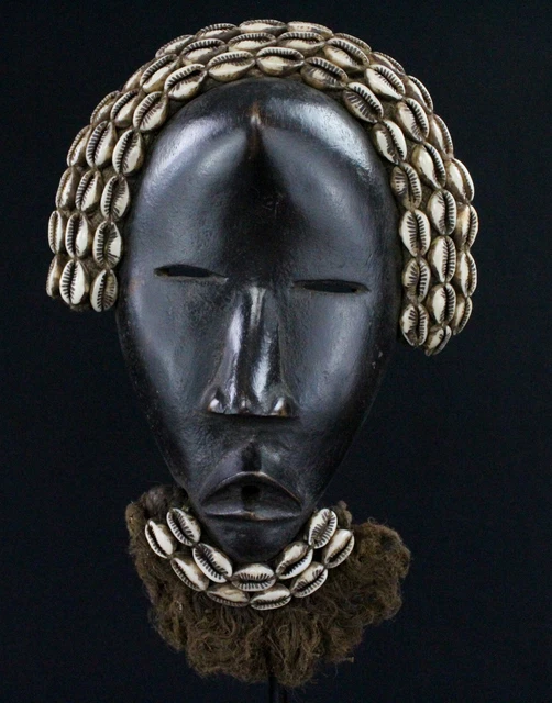 Art African tribal African Primitive - Mask Diminutive Passport Dan - 20 CMS