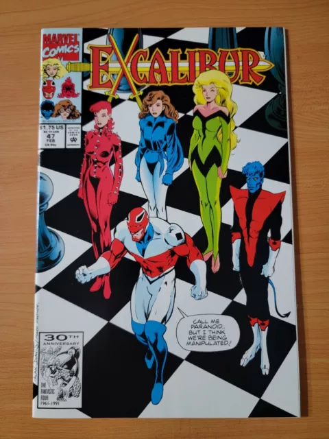Excalibur #47 Direct Market Edition ~ NEAR MINT NM ~ 1992 DC Comics