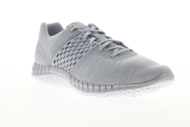 PRINT RUN Dist CN1655 Mens Gray Low Top Athletic Running Shoes 7.5 $23.99 - PicClick