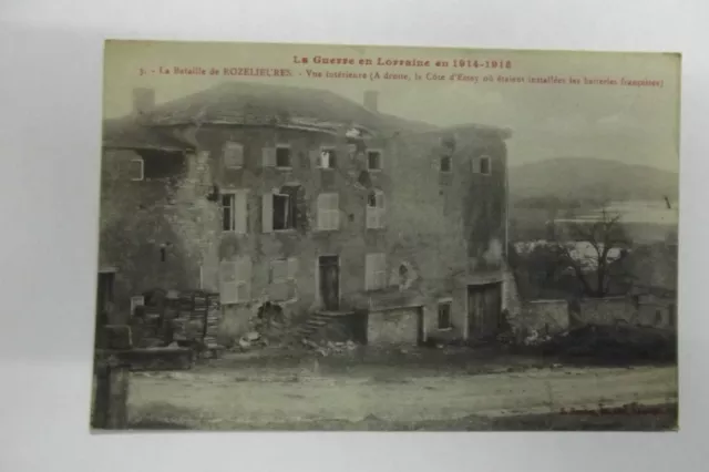 CPA 1914-1918 WWI The Battle of Rozelieures the Cote d'Essey