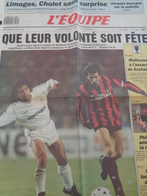 L'Équipe Du 19 Mai 2004 : Finale Coupe UEFA Marseille - Valence CF - Édition Originale