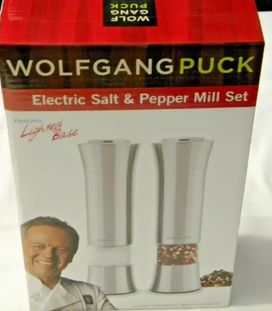 Wolfgang Puck Salt and Pepper Mills 