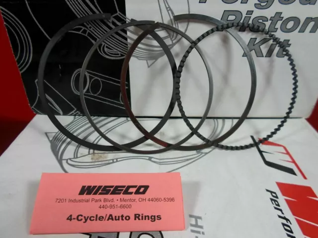 Wiseco REPLACEMENT Rings 4 Cylinder SET 81mm 8100XX RINGS fits K542M81AP B16A 3