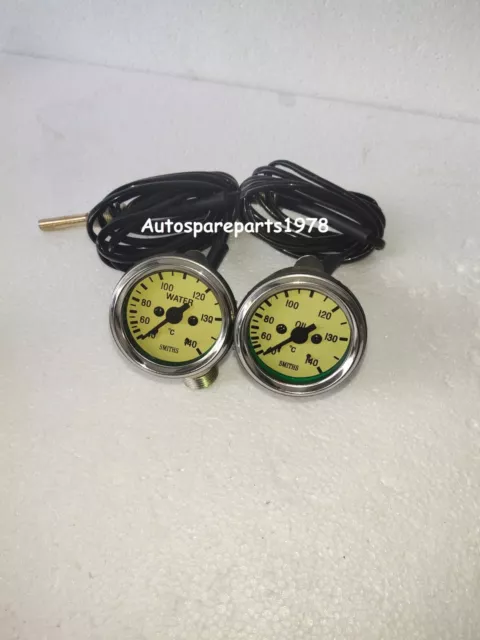 Smiths Kopie 52 MM 2 1/16 " Messgeräte Set -temperatur+Öl Temp Anzeige Gesicht