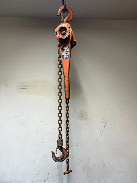 Duff Lynx 1.5 Ton Hoist LSB 3000 Lever Chain Hand Hoist Come Along