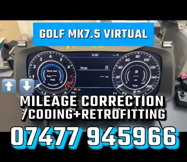 Vw Golf 7.5 Virtual Dash Cockpit ⭐️ Supplied & Fitted  ⭐️ 5G1920791 2