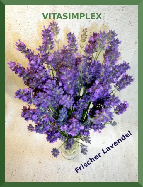 3 Lavendelkissen: 1 ca.25 cm x 17 cm 150gr. und 2 Lavendelsäckchen mit Schlaufe 3