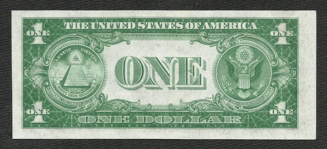 1935A $1 BLUE Seal **STAR** SILVER Certificate CRISP AU-UNC! Old US Paper Money! 3