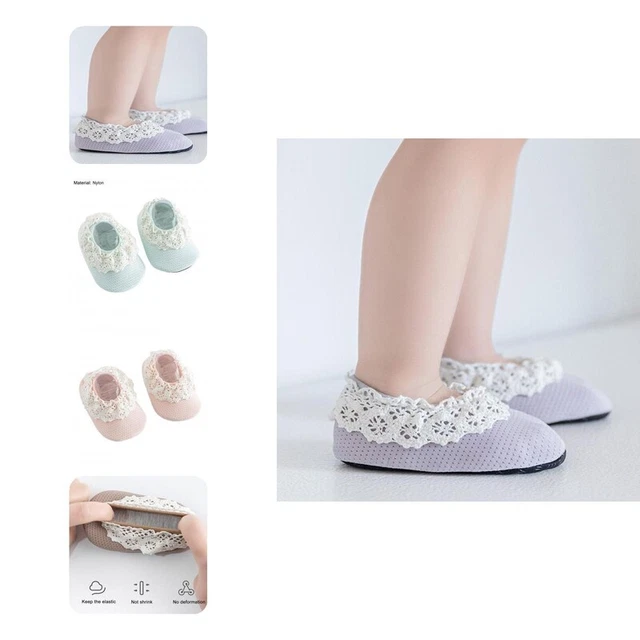 1 Pair Baby Shoes No Odor Fade-Resistant Baby Girls Crib Shoes Prewalkers