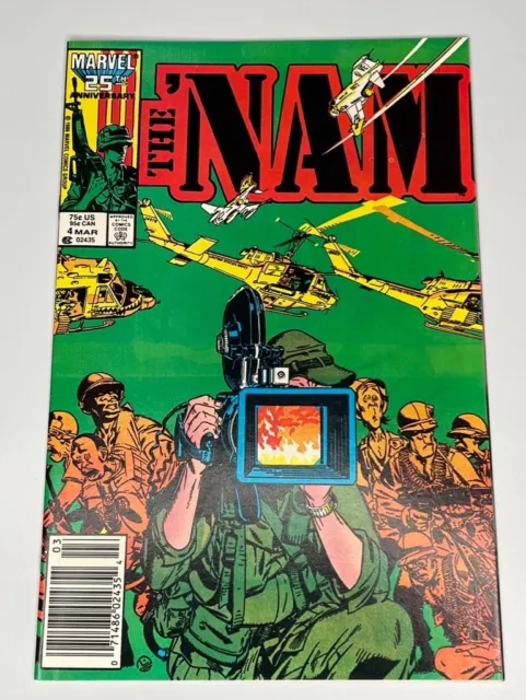 The Nam #4 Marvel Comics Marvel 25th Year Anniversary 1987