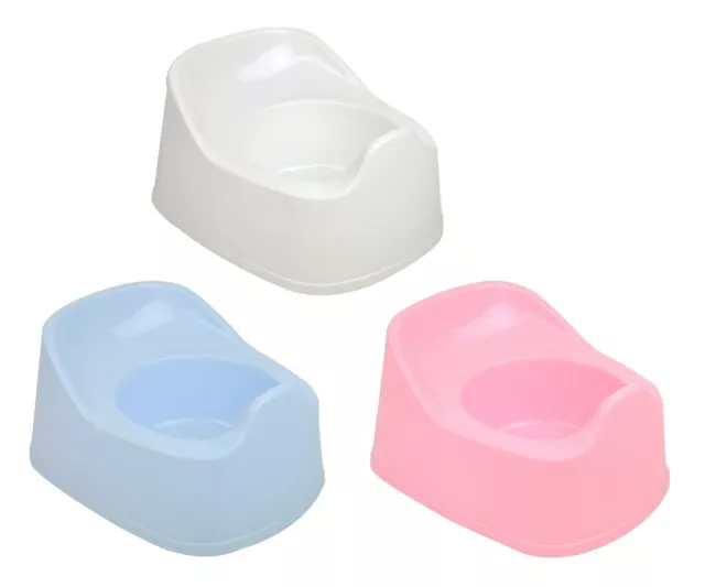 Baby Potty Toilet Training Toddler Plastic Easy Clean Lightweight Girls & Boys