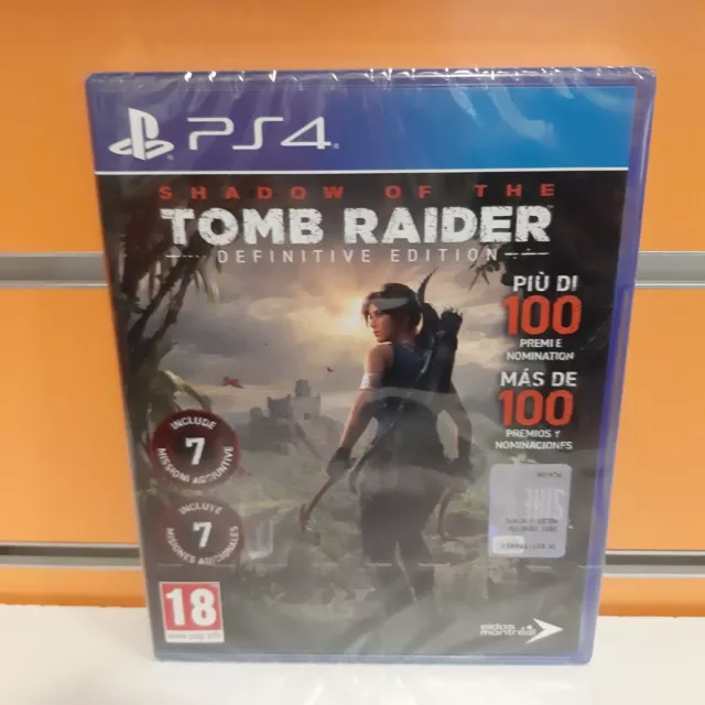 Shadow of the Tomb Raider - Definitive Edition PS4 NUOVO SIGILLATO ITA